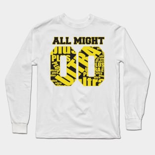 All Might - Plus Ultra Jersey Long Sleeve T-Shirt